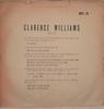 10inch Record CLARENCE WILLIAMS - Vol. 2 OFC15 Only For Collec Argentina Jazz Used