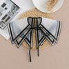 Lace Fake Collar Women Detachable Collars For Women False Collar Embroidery Floral Lolita Lapel Half Shirt Shawl Wrap Decoration