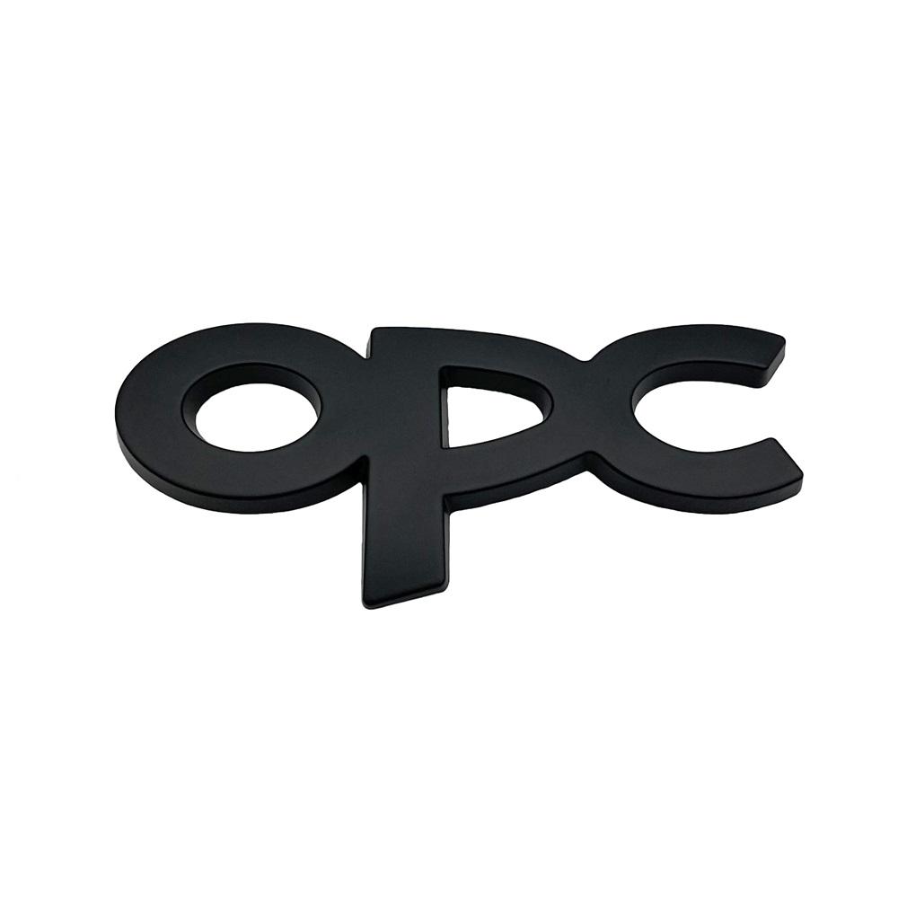 AAAYV1 OPC Line Emblem Front Grille Badge Tail Stickers Logo For Opel Astra G H J K F Corsa D Zafira B Insignia Mokka Regal Accessories