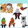 Guys The Bad Plush Toy Chameleon Snake Wolf Tarantula Piranha Pillows Stuffed