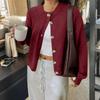 Женские кардиганы Легкие с круглым вырезом и длинным рукавом Одежда Осенняя модная одежда