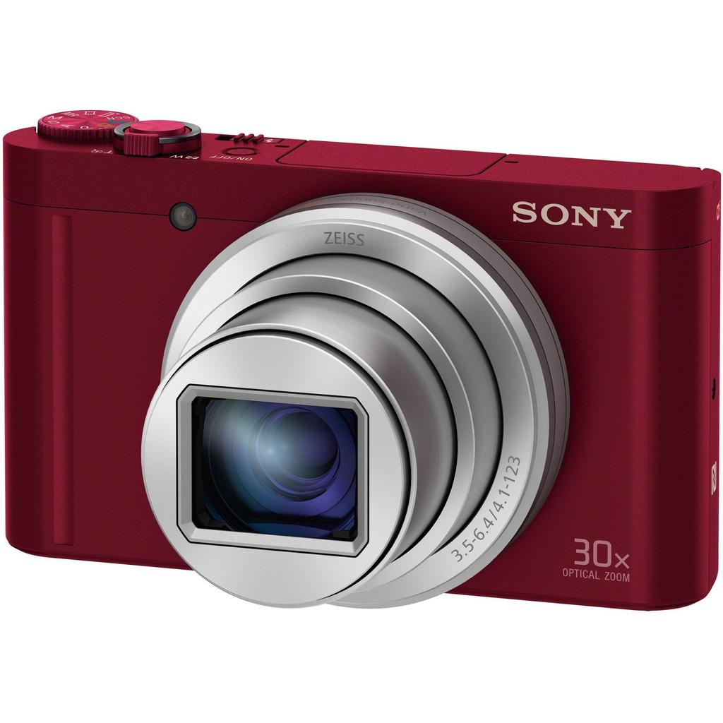 Sony Цифровая камера 30x оптический зум миллионов пикселей Red RC DSC-WX500 18.2 Cyber-shot DSC-WX500