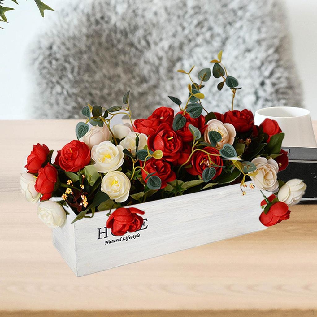 Многофункциональный поднос для хранения, деревянный ящик для цветов, миниатюрный ландшафтный цветочный горшок, контейнер