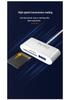 Универсальный USB-хаб Type-C: Кардридер, Мышь, Клавиатура, USB-флеш-накопитель, Конвертер карт TF/SD для мобильных телефонов