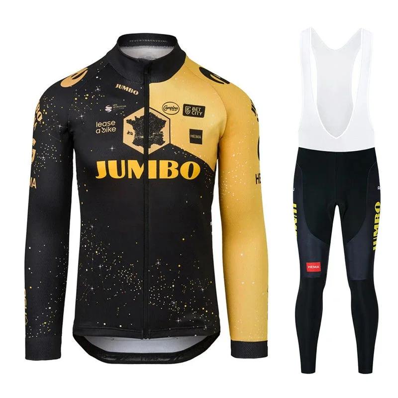 2026 Jumbo Новые Профессиональные Велосипедные Майки Весна Осень Мужские MTB Одежда для Велоспорта С Длинным Рукавом Велосипедная Одежда Велосипедная Форма Комплект Велосипедных Маек