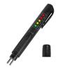 Brake Fluid Tester Portable Brake Fluid Liquid Testing Pen with 5 LED Indicators for DOT3 DOT4
