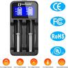 LCD Universal AA AAA Battery Charger for Rechargeable Battery 18650 18500 18350 17500 16340 CR123A 14500 Lithium Batteries