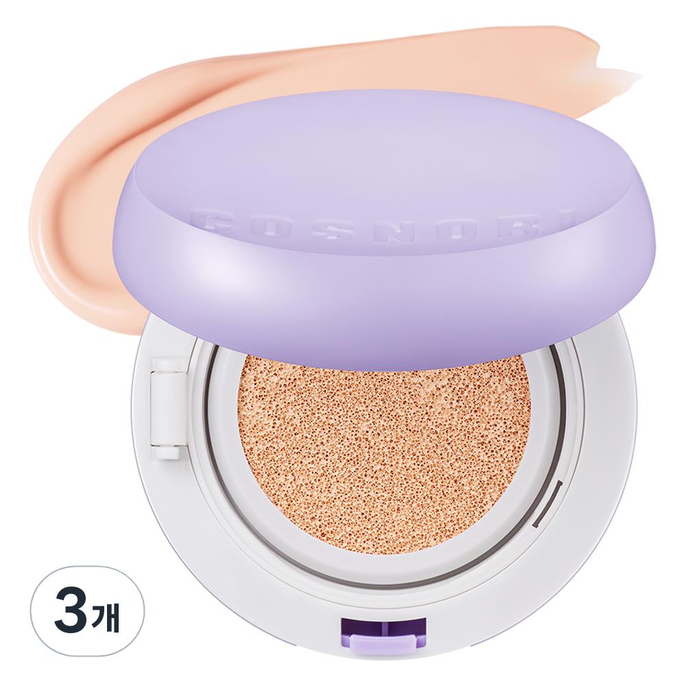 Cosnori Panthenol Barrier Cushion 12g, 0.5 Rosy Pear, 3 Pieces