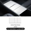 For Tesla Model Y Juniper 2025 Car Wireless Charging Silicone Pad Screen Protective Cover Center Panel Stickers Protection Frame