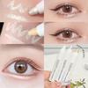 Waterproof Eyeshadow Pen Sleeper Silkworm High Light Contouring Pen Naturally Brightening Pearl Matte Eyeshadow Stick Lasting Setting Women's Makeup