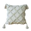 45X45Cm Single Pillowcase Without Pillow Core Bohemian Tufted Tassel Pillowcase Diamond Cushion Cover Nordic Rectangular Sofa Waist Pillow
