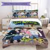 Fantasy cartoon characters Pattern Bedding,Quilt Set Quilt Cover Pillowcase Home Birthday Gift (1*duvet cover+2*pillowcase,without core)XSJT0917444