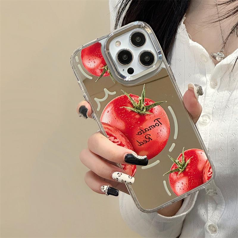 Персонализированный чехол Zhitai для iPhone 16/15 Pro Max, подходит для 13 моделей, 14 Pro, с функцией зеркала 3-в-1