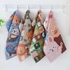 25x48cm Kitchen Towel Cartoon Pure Cotton Dish Cloth High Quality Large Hand Towel  Home Restaurant