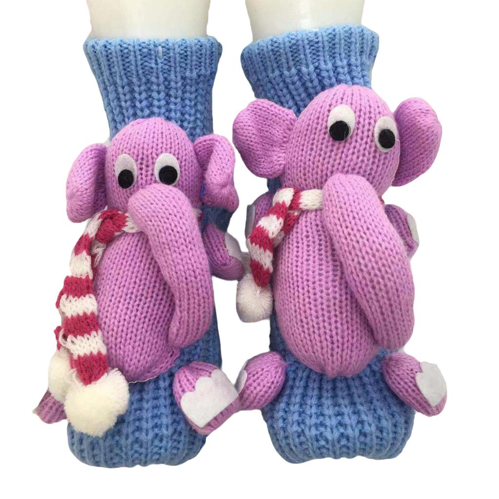 Women's Thick Knit Proof Warm Casual Floor Carpet Socks