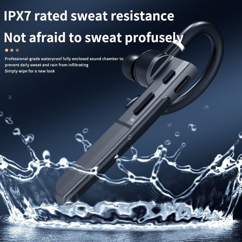 Беспроводные наушники Bluetooth 5.3 X6 HD для звонков, деловые наушники, водонепроницаемые, сверхдлительный режим ожидания, спортивная гарнитура с шумоподавлением и микрофоном