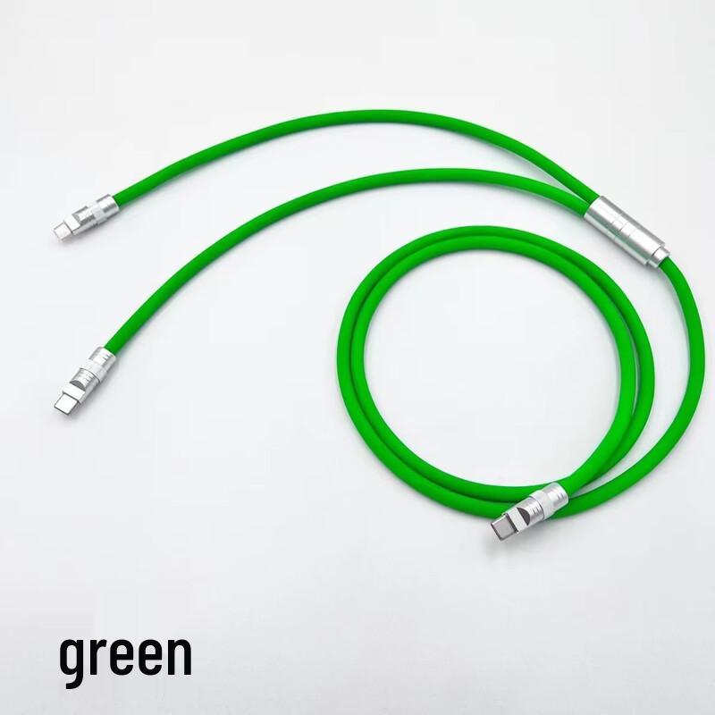 Junwen 66W Liquid Silicone 2-in-1 Charging Cable