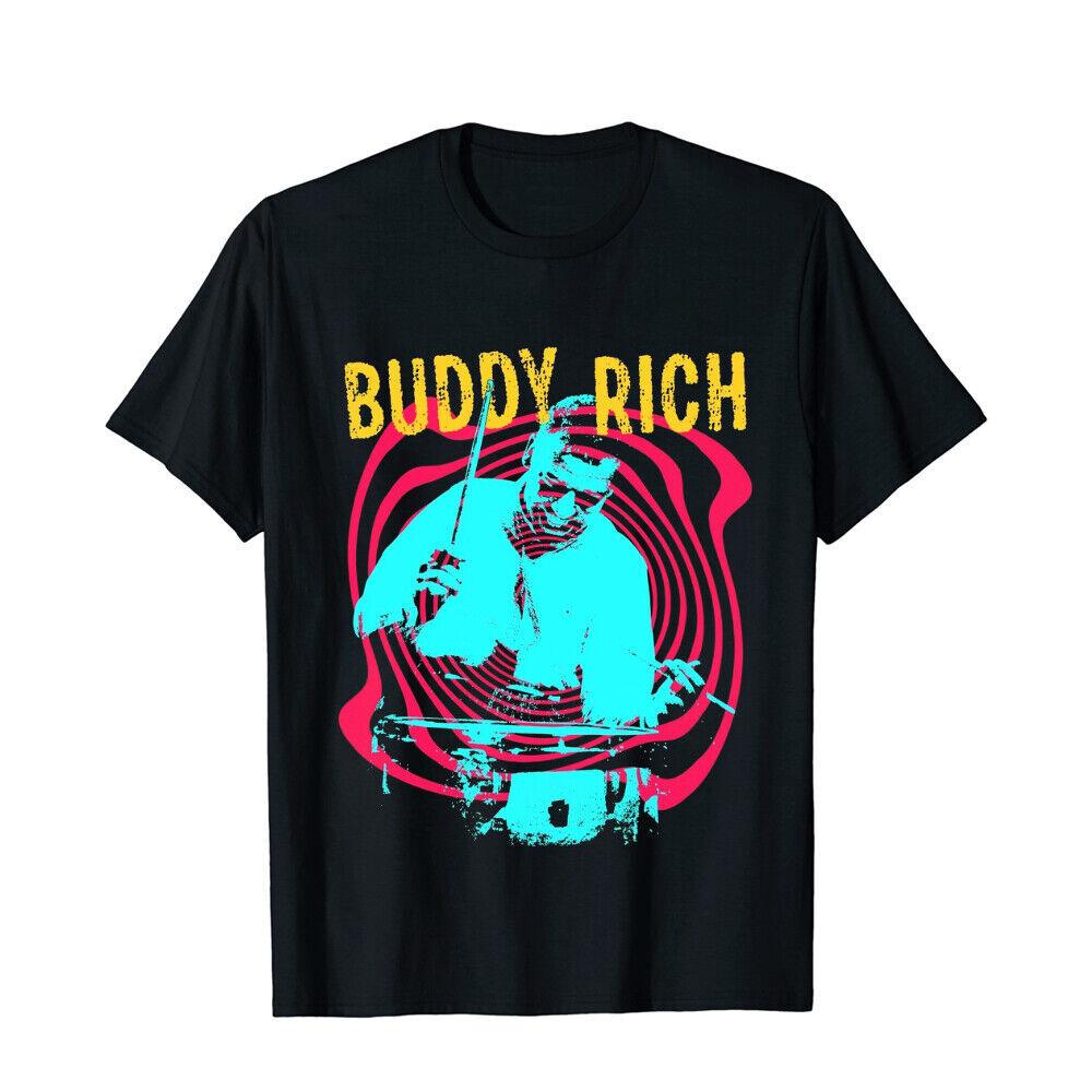 Rare Buddy Rich - Drummer Play Drum Gift Family Unisex S-234XL T-Shirt NY087