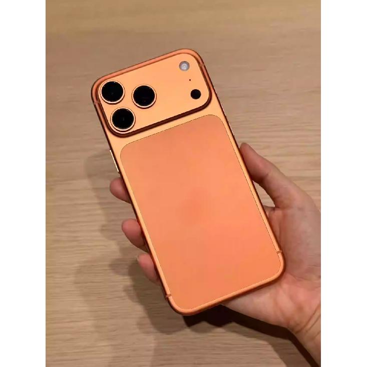 Полный Комплект Титановый Плоский Корпус DIY для iPhone Xr на 17 Pro Xr Шасси Преобразование в Блестящий 17 Pro Xr Подобный Комплект Задней Панели 17 Pro Xr