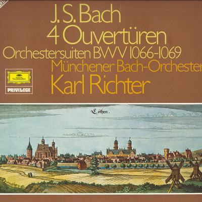 LP Пластинка ИОГАНН СЕБАСТЬЯН БАХ 4 Увертюры Оркестровые сюиты Bwv 2726081 DEUTSCHE GRAMM Япония Классика Б/У