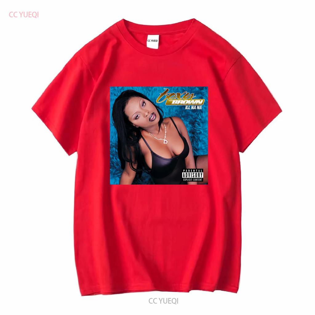 Foxy Brown Hip Hop Rap Black T Shirt S 5xl Long Or Short Sleeves Vintage Washed Soft Homme Designer Clothes