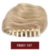 LUPU Straight Synthetic Bread Grab Pins Hair Bun Wigs Party Red Wig Clips Female Hair Tail Extension Heat-resistant Fackhair