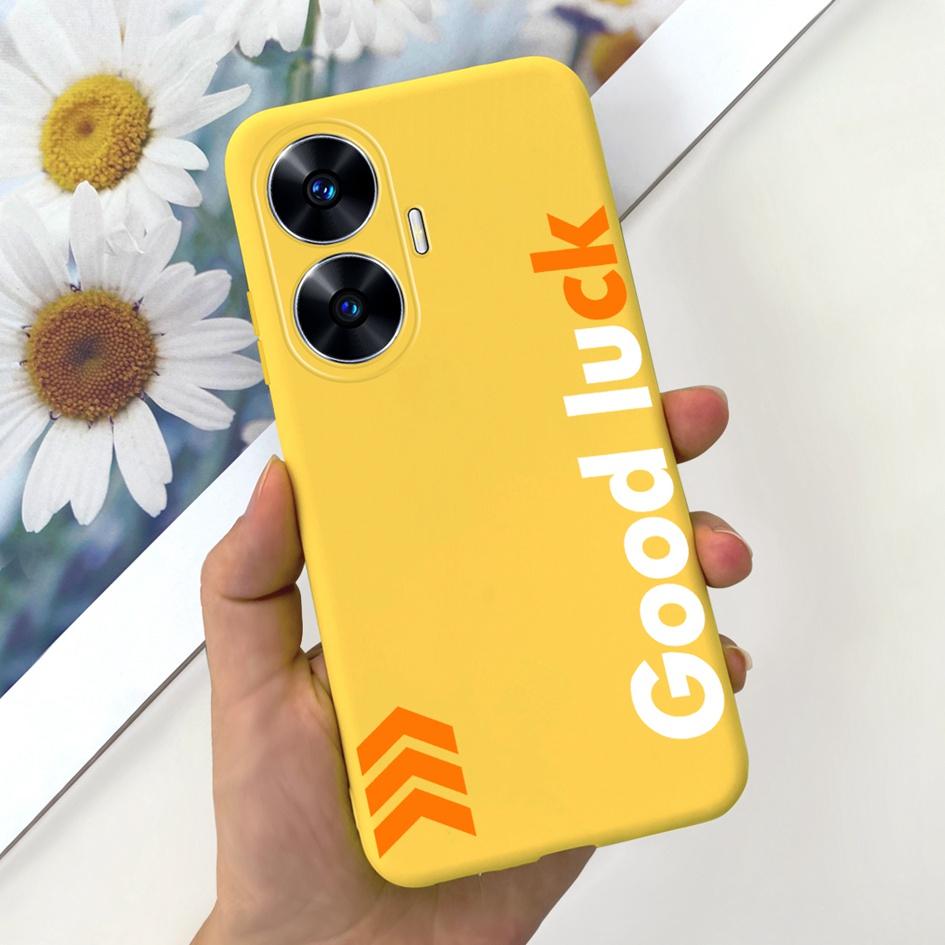 Чехол для Funda OPPO Realme C55 Милый Астронавт Coque Мягкий Силиконовый Задний Чехол для Телефона для Realme C55 RMX3710 C 55 Real me C55 Чехол-Карман