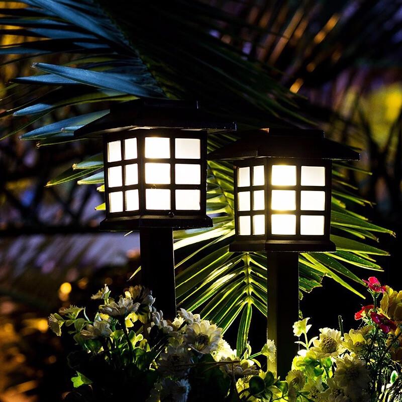 Солнечная светодиодная садовая лампа Shufujia для улицы