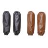 2 Pair Reusable Waterproof Arm Sleeves Covers PU Leather Oversleeves for Kitchen Dish Washing Cleaning Dog Grooming Painting