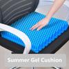 3D Honeycomb Car Seat Cushion Breathable Cool Gel Cooling Pad Universal Auto Honeycomb Butt Mat for Car Home Office Chair Pad
