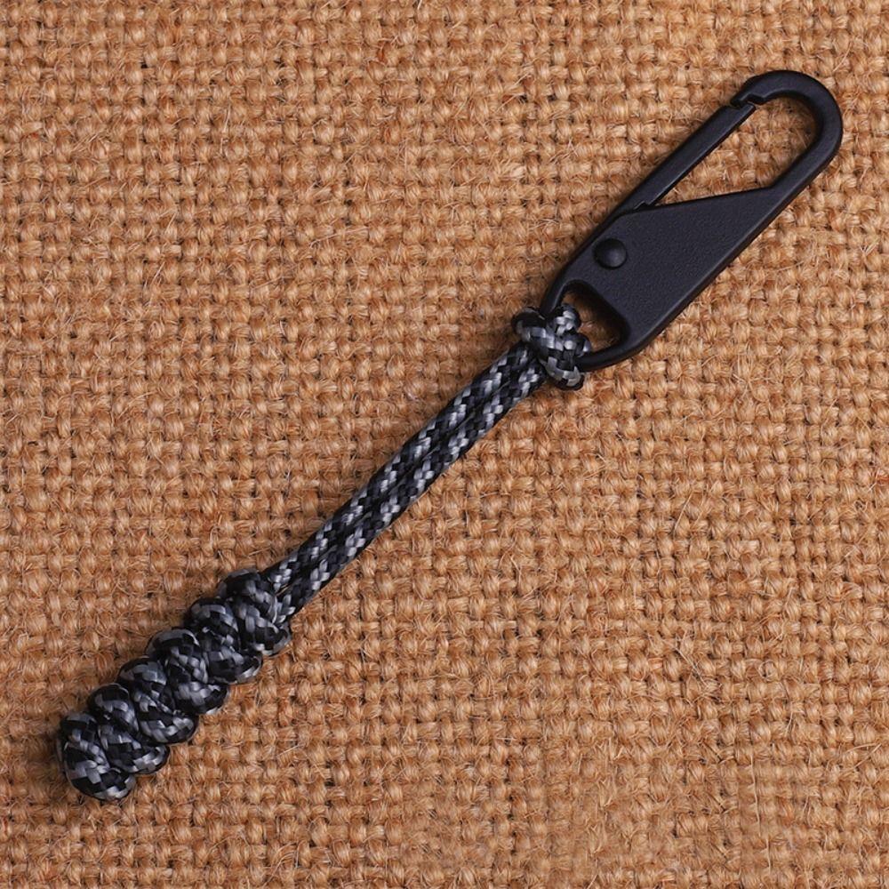 Detachable Zipper Sliders Durable Zipper Replaceable Accessories Creative Pull Rope Outdoor