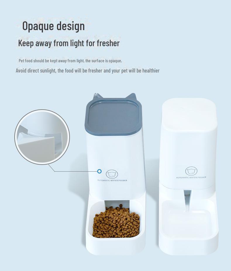 Автоматическая миска и кормушка для домашних животных с диспенсером для воды объемом 3,8 л для кошек и собак