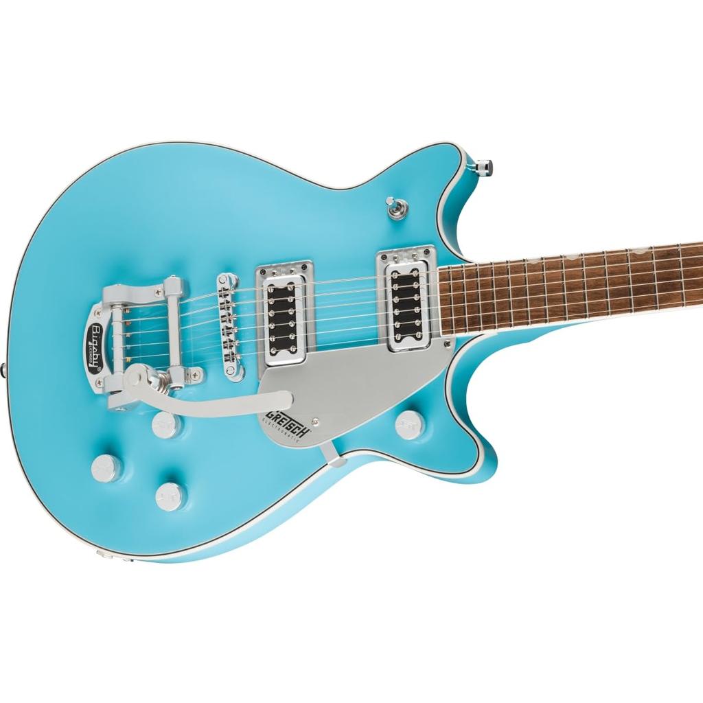 Gretsch G5232T Electromatic Double Jet FT с Bigsby Накладка на гриф из лавра Цвет Kailani Blue Gretsch /
