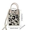 Fashion Vintage Crochet Spot Handbag Summer Knit Square Bag Sling Bag Crossbody Bag