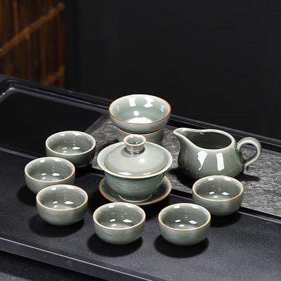 Китайский керамический набор для чайной церемонии Кунг-фу Naijiang