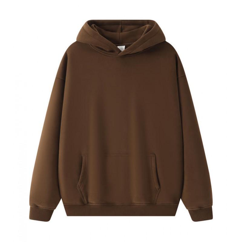 Mens Oversized Hooded Sweatshirt 350g Heavyweight Fleece Lined Warm Fall Winter Casual Top