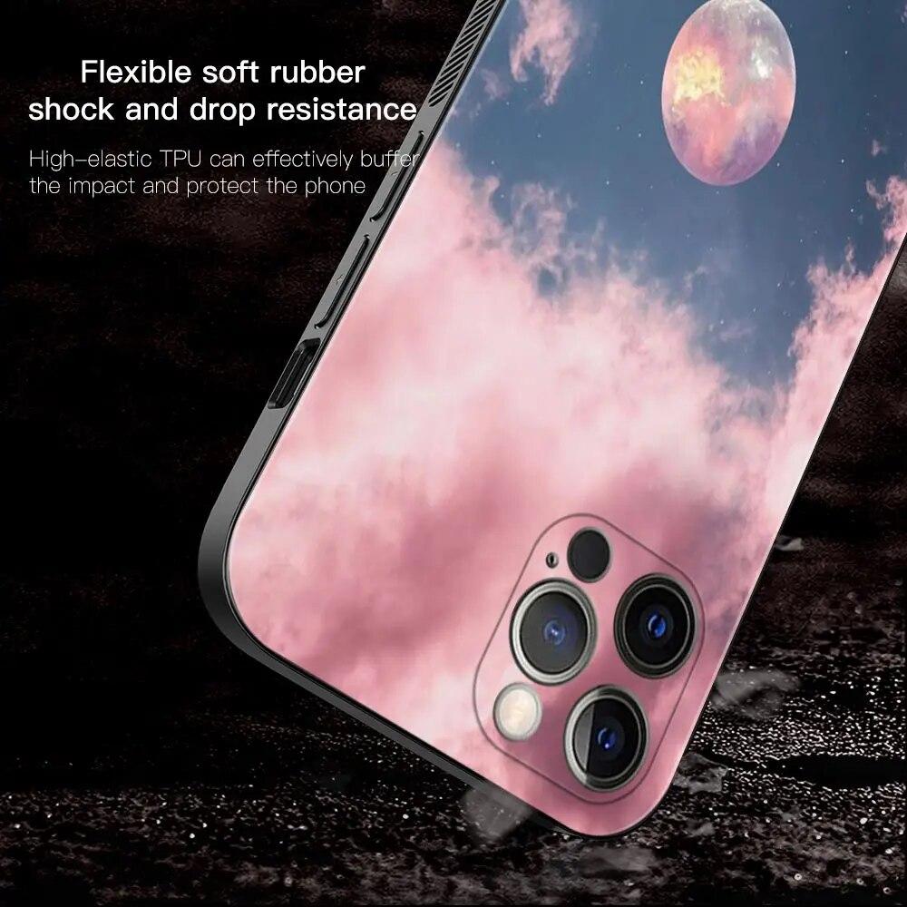 Чехол для телефона Galaxy Planet Moon для iPhone Samsung Galaxy Redmi Xiaomi Oppo OnePlus Note SA 7 8 9 10 11 12 13 14 20 21 22 23 53 54 Pro Max Plus Ultra