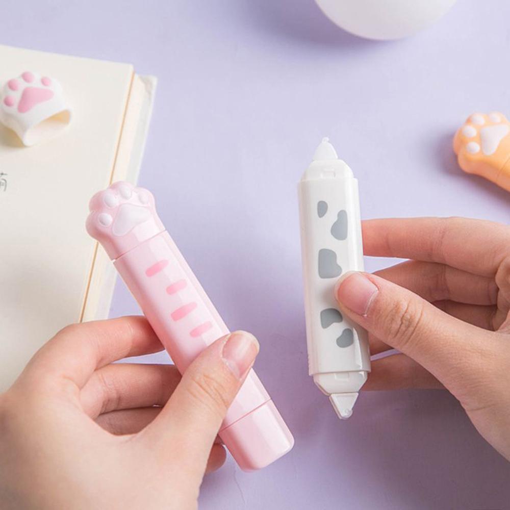 Decor Office Supplies Double Sided Adhesive Correction Tape Dots Stick Roller Glue Tape Dispenser