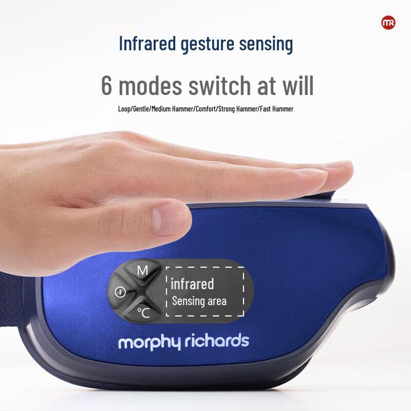 Массажер для глаз Morphy Richards, китайская вилка (адаптер в комплекте)