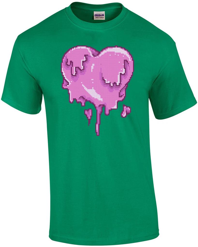 Melting Heart Retro Gaming T-Shirt