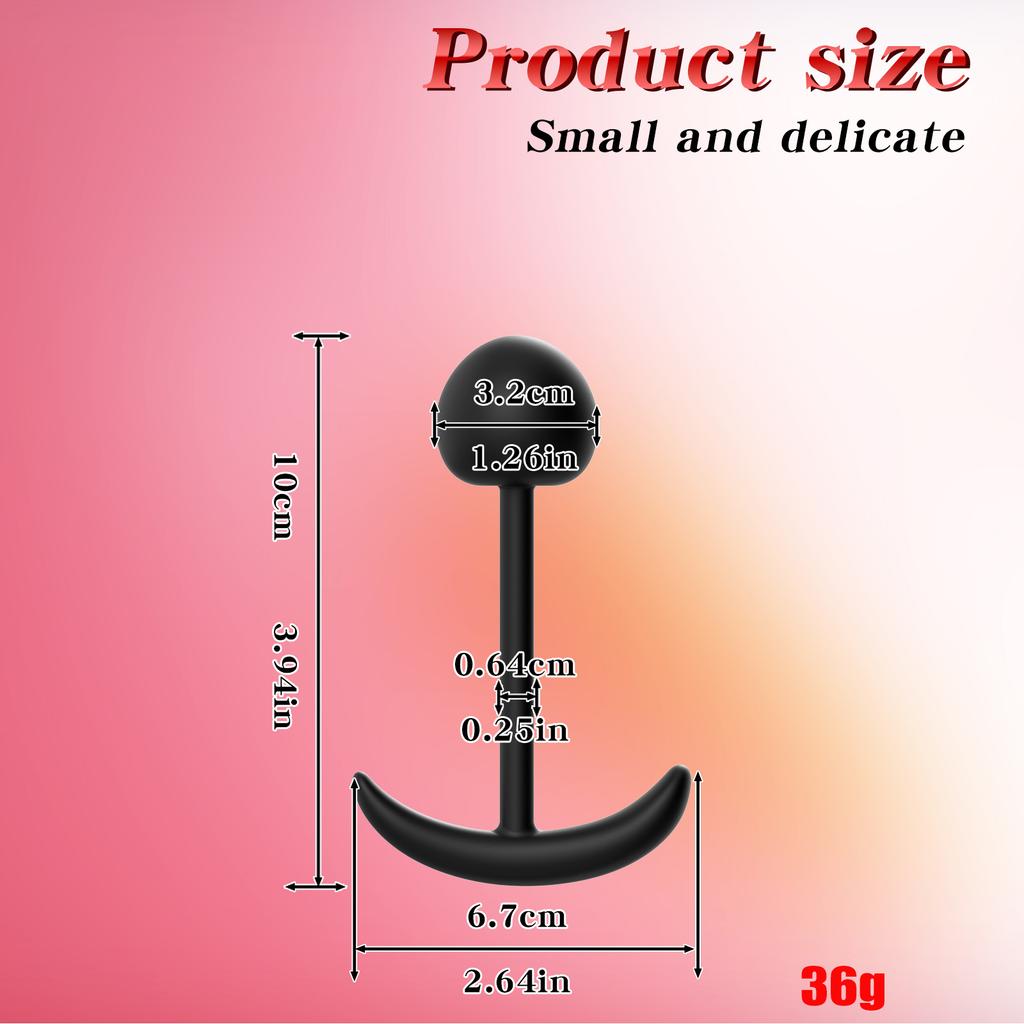 Hot Selling Wearable Anal Plugs With Steel Balls Analplug Buttplug Butplug Fake Dildo For Women Men Anal Beads Adult 18 +Sextoys