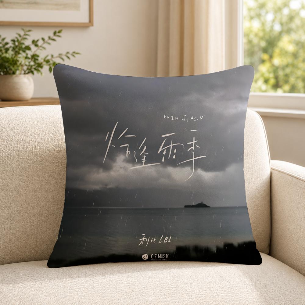 Singer LLBI Cushion Cover Soft Short Plush SkinFriendly Cushion Case for MultiScene Use