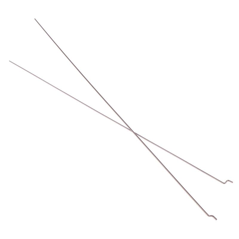 10 шт. Z-образная тяга сервопривода, диаметр 1,3 мм, длина 27/31 см, стальная проволока, рычаг управления углом для радиоуправляемого самолета