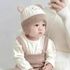 Korean Baby Wool Hat: Warm Autumn/Winter Ear-Protective Knit for Boys & Girls