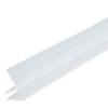 2m F Shape Bath Shower Screen Door Seal Strip For Glass  6mm Seal Gap