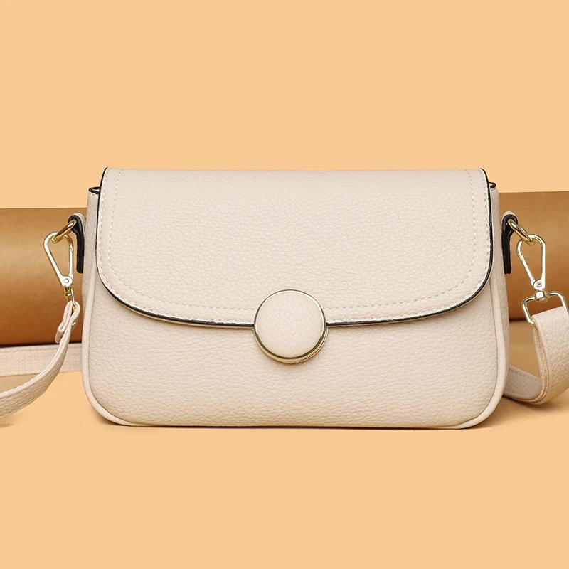 Leather Crossbody Shoulder Bag for Women Messenger Bags High Quality Luxury Fashion Designer Bags