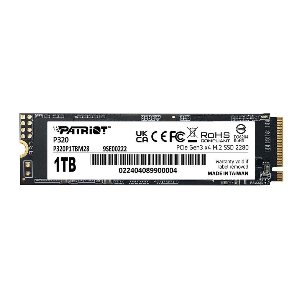 Ssd Patriot Viper P320 M.2 Pci-Ex4 Nvme 512Gb 3Gb/S