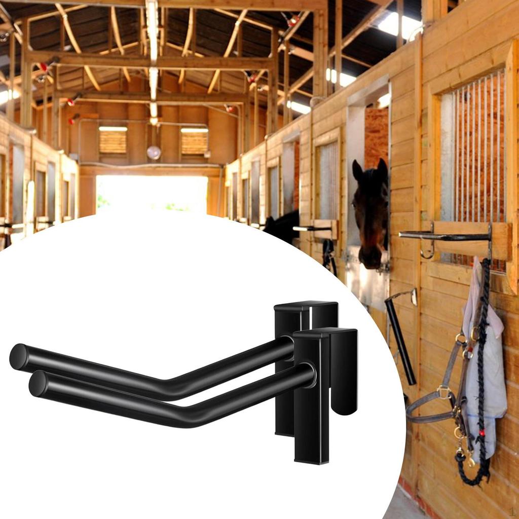 2 шт. Органайзер для седла, Съемная сверхпрочная стойка, Одинарная перекладина для конного спорта