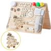 Развивающая доска DIY Аксессуары Деревянная дорожная игрушка Сенсорные игрушки Раннее развитие