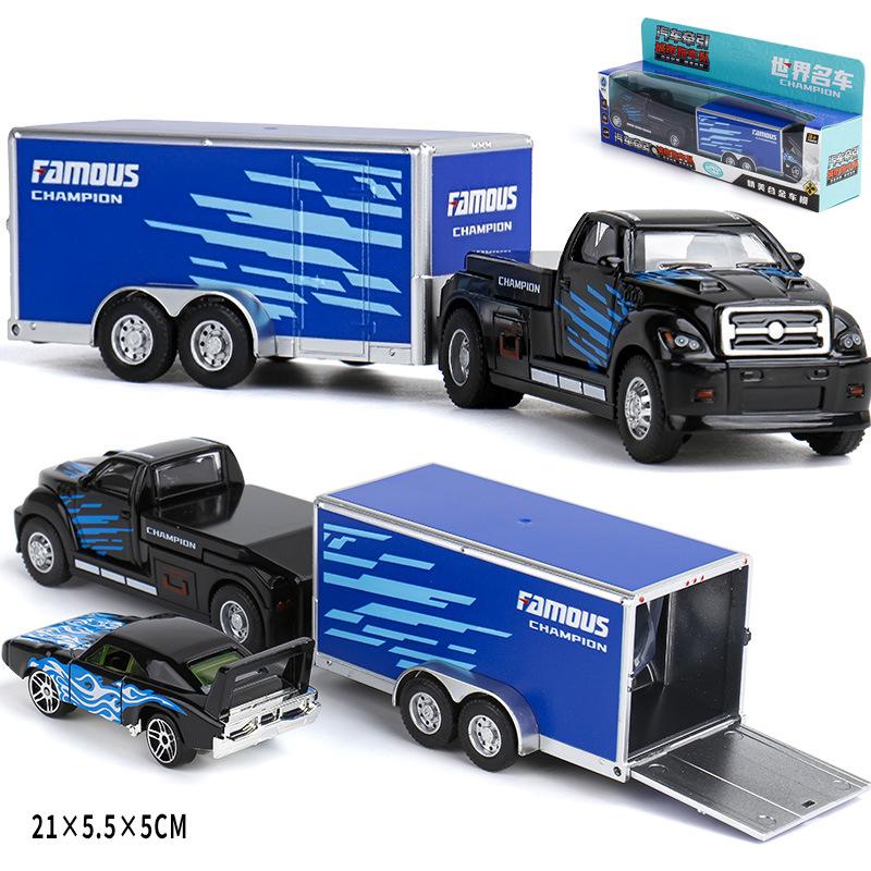 1:64 Контейнеровоз Scania Американский Контейнеровоз Металлическая Литая Модель Машины Mini GT Модели Транспортных Средств Миниатюрные Машинки День Рождения